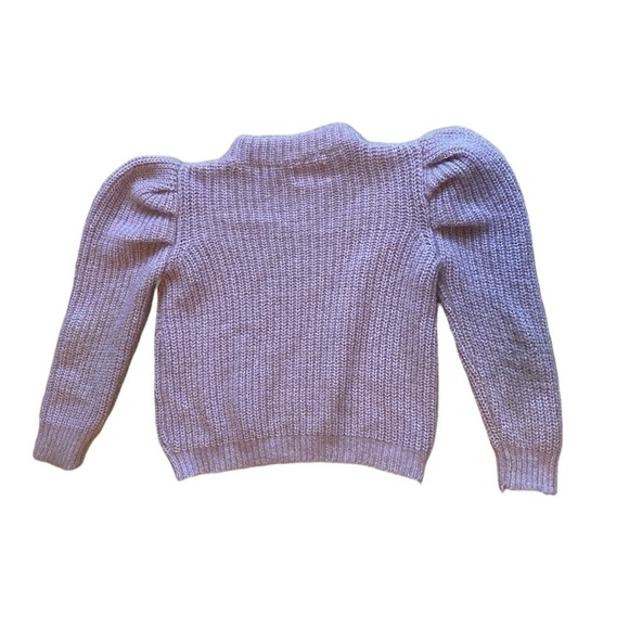 Zara Light Purple Sparkly Sweater size 8 - Picture 2 of 3